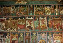 Bucovina Los frescos de Provota detalle | Rialta