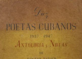 Diez poetas cubanos- cubierta