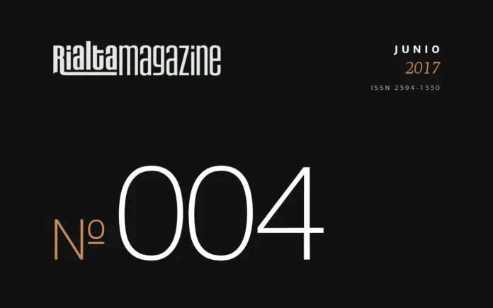 Rialta Magazine, Núm. 4, junio 2017