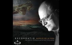 Imagen de cubierta CD ‘Recordatio’ de Aurelio de la Vega | Rialta