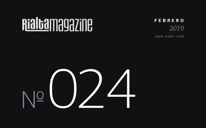 Rialta Magazine, Núm. 24, febrero 2019