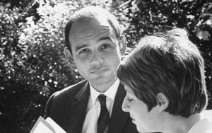Cuban Author Severo Sarduy showing his book to a studentʼ Pierre Boulat 1967 | Rialta