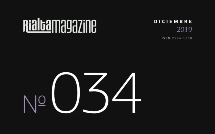 Rialta Magazine, Núm. 34, diciembre 2019