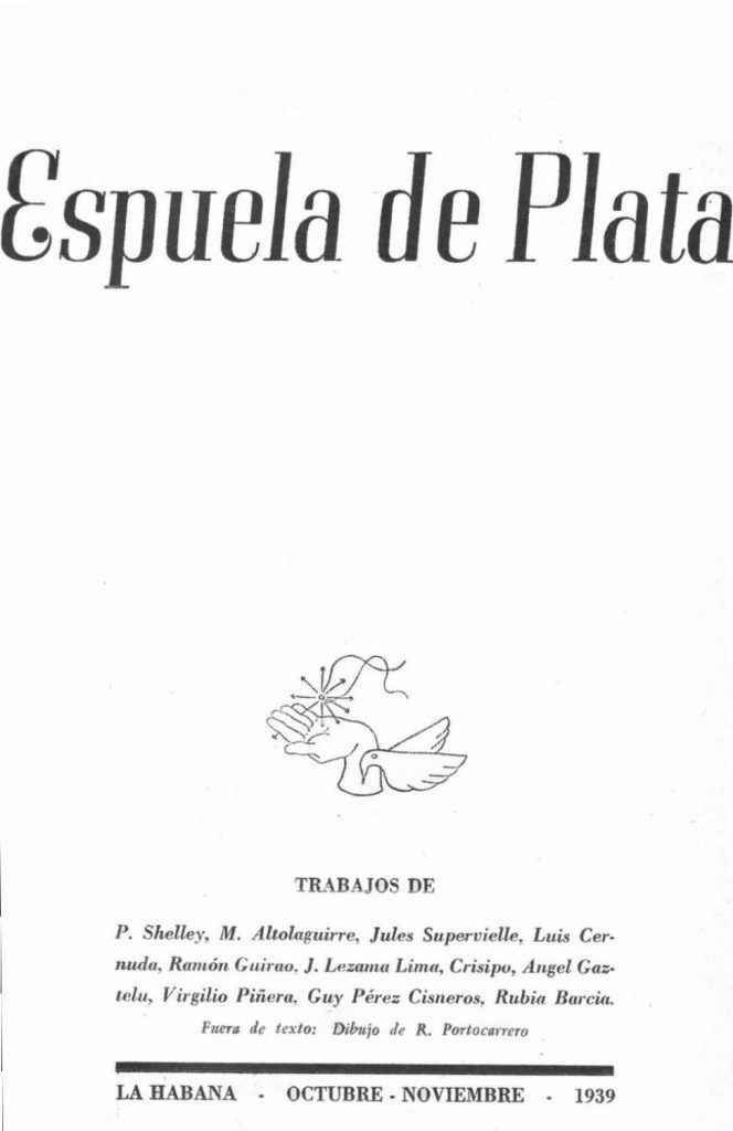 Espuela de Plata, n. B, octubre – noviembre, 1939