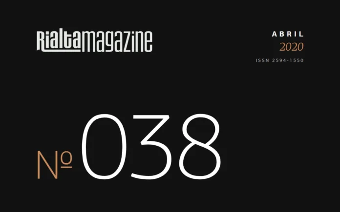Rialta Magazine, Núm. 38, abril 2020
