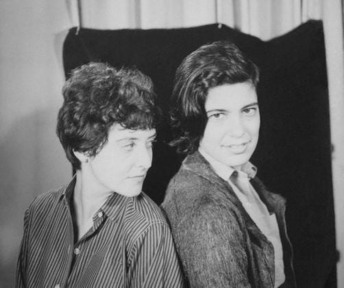 María Irene Fornés con Susan Sontag NYC en los sesenta FOTO Mort Schleifer cortesía de Robert Steed | Rialta