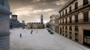 Todos los caminos van a la plaza de las palomas (animación)