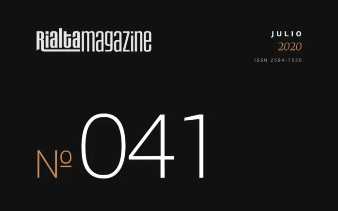 Rialta Magazine, Núm. 41, julio 2020