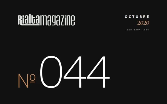 Rialta Magazine, Núm. 44, octubre 2020