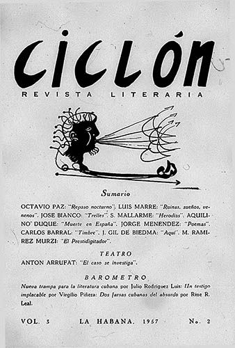 Ciclón, vol. 3, n. 2, abril-junio, 1957