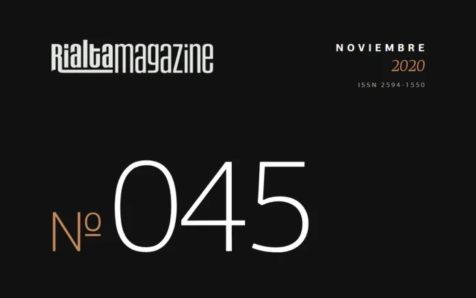 Rialta Magazine, Núm. 45, noviembre 2020