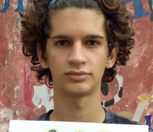 Daniel Triana, joven actor cubano detenido el 11 de julio en Cuba durante las manifestaciones (foto: Daniel Triana / Facebook)