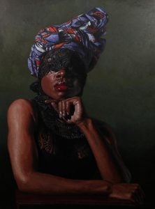 'Mapelola (revisit)', Idowu Oluwaseun, 2021 (imagen cortesía Reiners Contemporary Art)