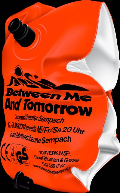 ‘Between Me And Tomorrow’; imagen publicitaria para una obra de teatro, creado por Erich Brechbühl en 2012.