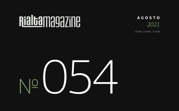 Rialta Magazine, Núm. 54, agosto 2021