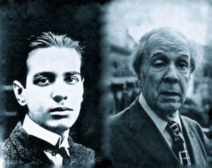 Borges joven y viejo Montaje de Yeyebooks | Rialta