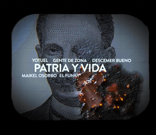 Video clip de "Patria y Vida" (IMAGEN YouTube)