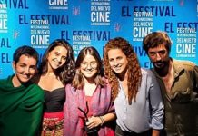 Parte del staff de ‘Los puros’, de Carla Valdés. Premiación en el 42 Festival Internacional del Nuevo Cine Latinoamericano, La Habana. (Imagen Instagram / Carla Valdés León)