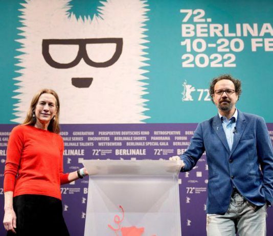 La directora ejecutiva Mariette Rissenbeek y El director artístico Carlo Chatrian, del Festival Internacional de Cine de Berlín Berlinale. YAHOO NOTICIAS.