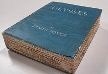 Primera edición del Ulysses, de James Joyce, 1922, publicada por Paris-Shakespeare