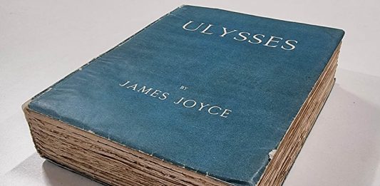 Primera edición del Ulysses, de James Joyce, 1922, publicada por Paris-Shakespeare