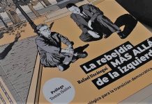 Detalle de la cubierta del libro de Rafael Uzcátegui ‘La rebeldía más allá de la izquierda’.