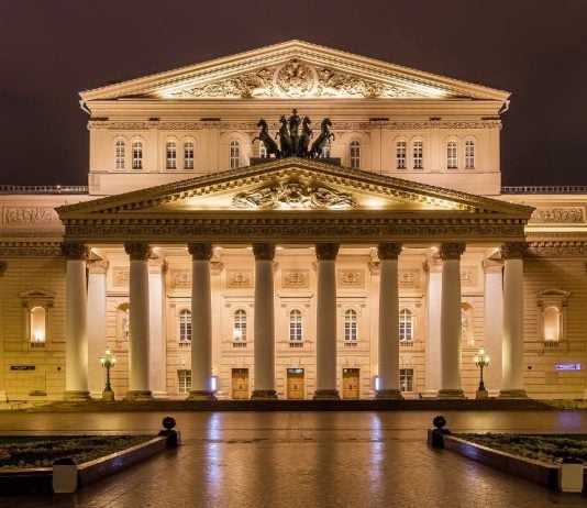 Teatro Bolshói de Moscú (FOTO Wikimedia Commons)