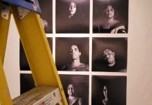 Retratos de Anyelo Troya. Exposición colectiva ‘Umbral’, desde este 5 de marzo en la Montserrat Contemporary Art Gallery, Nueva York (FOTO Facebook / Claudia Genlui Hidalgo)