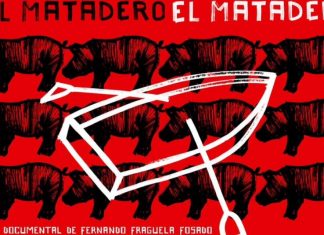 Póster (detalle) de ‘El matadero’ (2021); Fernando Fraguela (IMAGEN Facebook / Fernando Fraguela Fosado)