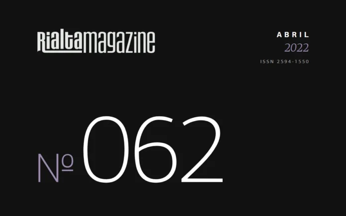 Rialta Magazine, Núm. 62, abril 2022