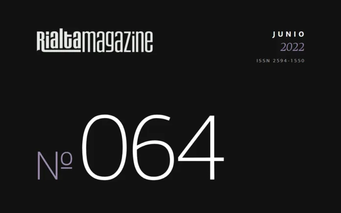Rialta Magazine, Núm. 64, junio 2022