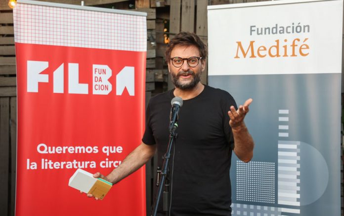 Federico Falco, ganador del Premio Medifé Filba en 2021. FUNDACIÓN MEDIFÉ.