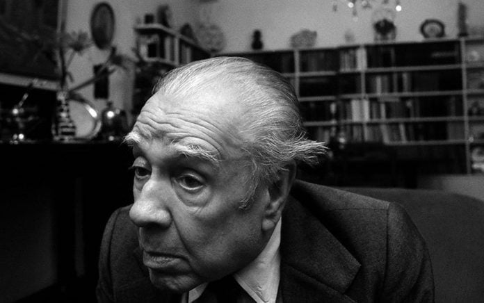Jorge Luis Borges (FOTO Caio Goldin)