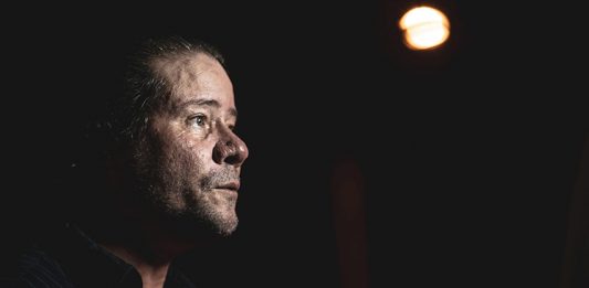 Jorge Molina por el fotógrafo panameño Edgardo Andrade en el Bannabá Fest 2019.