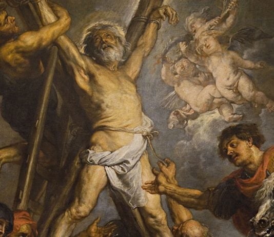 'El martirio de San Andrés' (detalle), Pedro Pablo Rubens, 1639