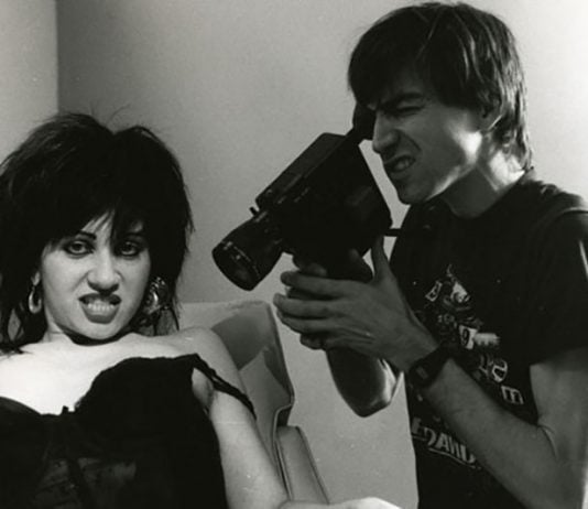 Richard Kern filmando a Lydia Lunch en el set de 'Fingering', 1985 (FOTO Muzeum Sztuki Nowoczesnej w Warszawie)
