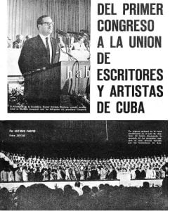 Imagenes del Primero Congreso de Escritores y Artistas celebrado en La Habana del 19 al 22 de agosto de 1961 | Rialta