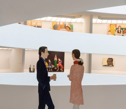 Vista de la retrospectiva ‘Alex Katz: Gathering’ en el Guggenheim.