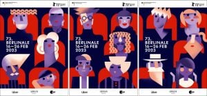 Poster de la 73 edición del Festival Internacional de Cine de Berlín (16-26 de febrero de 2023) (IMAGEN www.berlinale.de)
