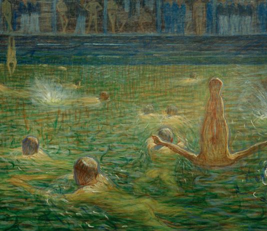 'Kaltes Bad', Eugène Fredrik Jansson, 1911