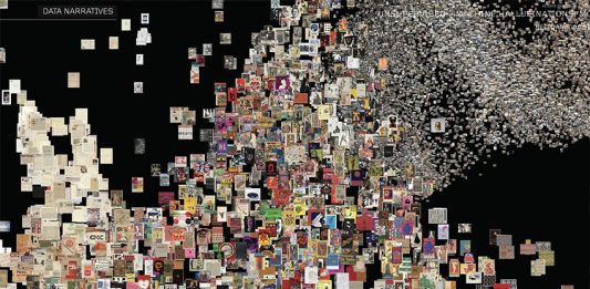 Fotograma de 'Unsupervised', Refik Anadol, 2023