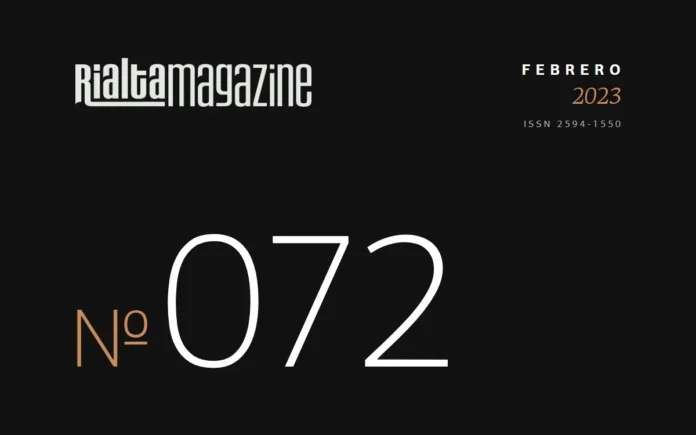 Rialta Magazine, Núm. 72, febrero 2023