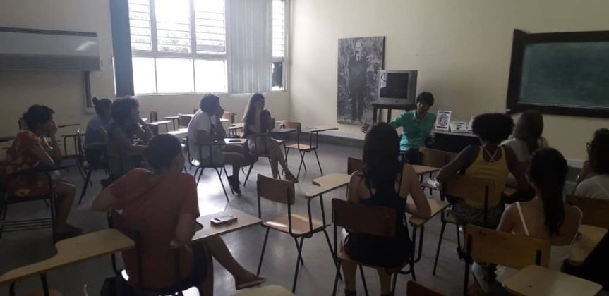 Conversatorio sobre la revista Upsalon en la Facultad de Artes y Letras de la Universidad de La Habana 20191 | Rialta