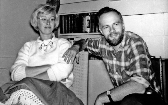 Philip K. Dick y su esposa Anne Williams