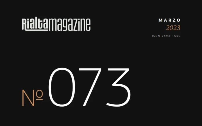 Rialta Magazine, Núm. 73, marzo 2023
