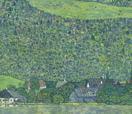 'Litzlberg en el Attersee', Gustav Klimt, 1912