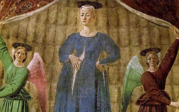 'Madonna del parto', Piero della Francesca, 1460