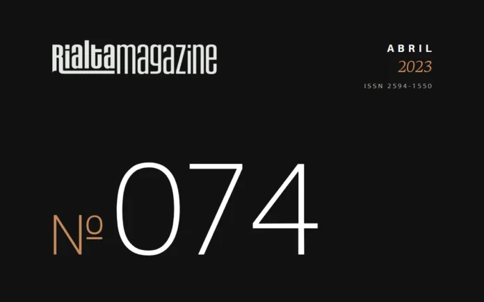 Rialta Magazine, Núm. 74, abril 2023