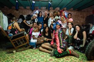 Cena comunitaria trans organizada por Mel Herrera (FOTO Claudio Peláez Sordo)