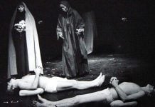 Puesta en escena de 'Bodas de sangre' en 1979, Teatro Estudio, con dirección de Berta Martínez
